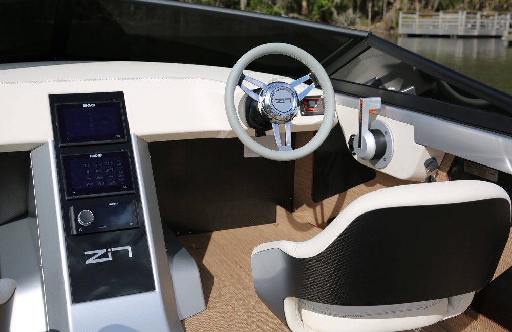 Tesla electric store boat