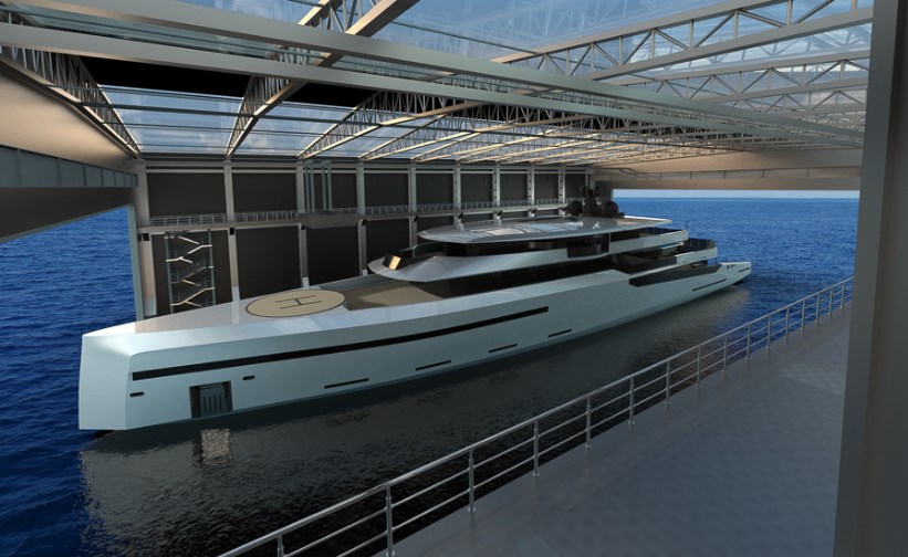 Bravo Yacht Design Group presented the concept of the superyacht Bravo 75