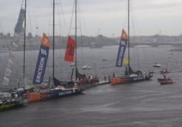 Volvo Ocean Race finish Petersburg