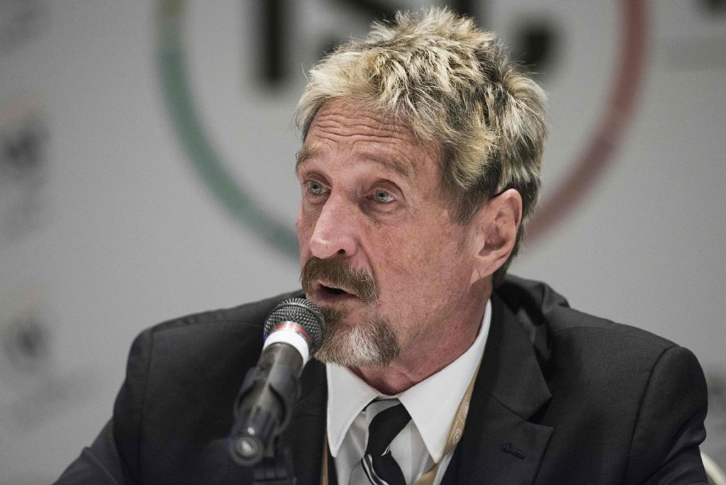 McAfee founder John McAfee accused of tax evasion