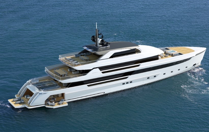 Sanlorenzo unveils new 62Steel superyacht with steel hull