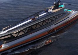 Lazzarini has unveiled the concept of a new 153-meter megayacht Prodigium