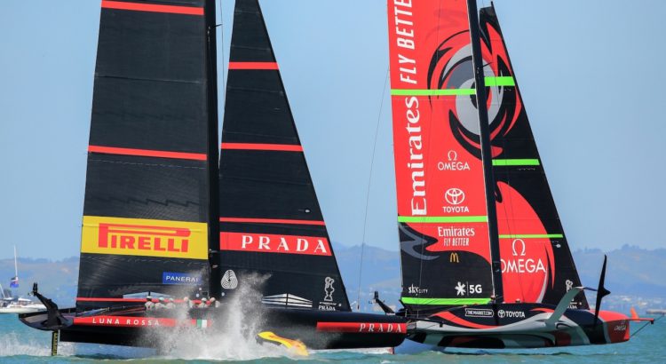 Luna Rossa Prada Pirelli, Emirates Team New Zealand