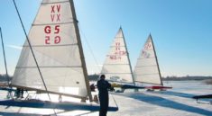 Features of a land sailboat - buer