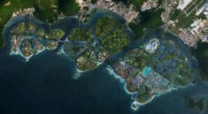 Three artificial islands will appear off the coast of Malaysia