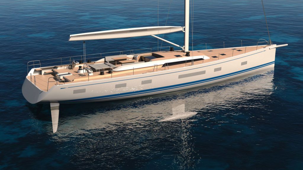 Nautors Swan 88 yacht