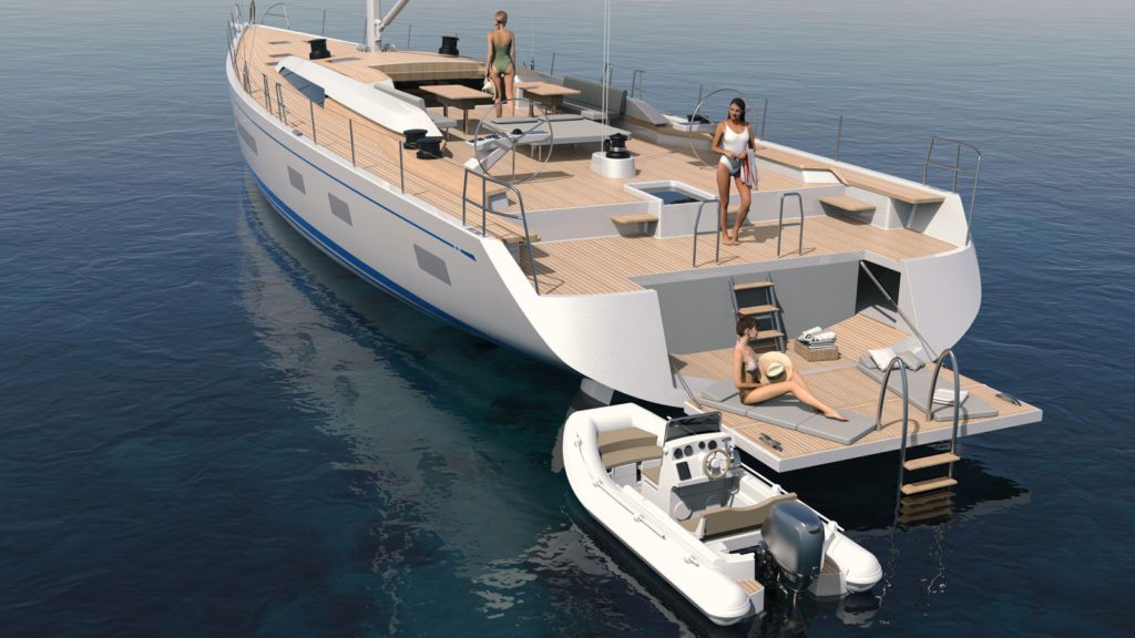 Nautors Swan 88 yacht