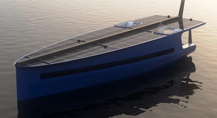 Architect Pedro Ramalho developed the original concept of an energy autonomous yacht