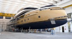 41m Dynamiq GTT 135 Stefania ready for launch in Tuscany