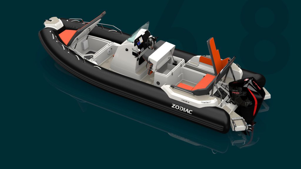 Zodiac presented a seven-meter RIB Medline 6.8