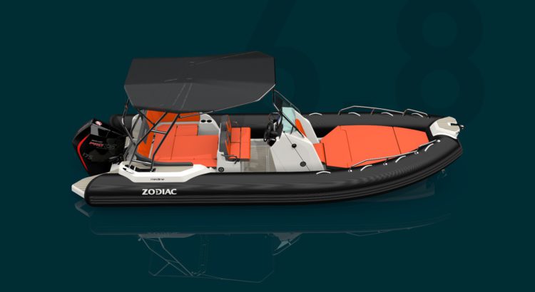 Zodiac presented a seven-meter RIB Medline 6.8