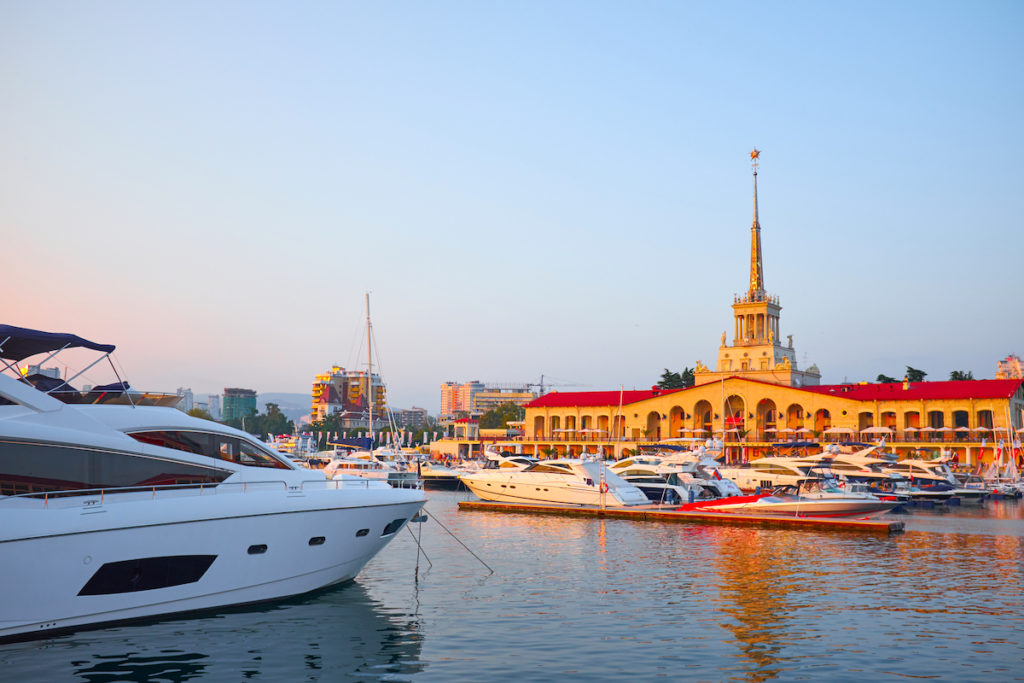 Sochi Seaport Yachts - depositphotos.com