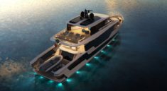 Tecnomar presented the concept of charter motor yacht Domus