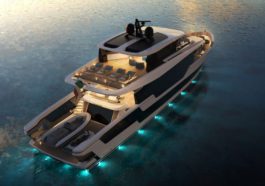 Tecnomar presented the concept of charter motor yacht Domus