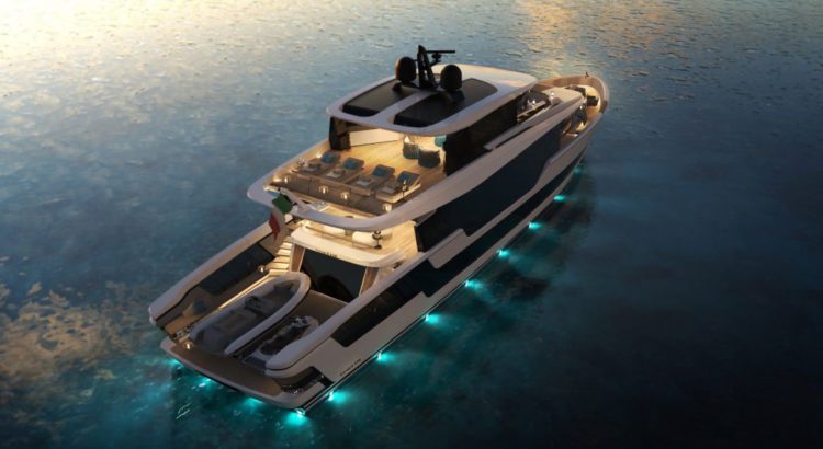 Tecnomar presented the concept of charter motor yacht Domus