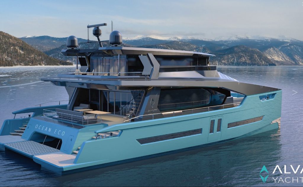 Alva Yachts has started construction of a new ecological yacht Ocean Eco 90 Explorer