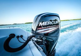 Mercury Marine introduced joystick control for 175-225 hp V6 outboards.