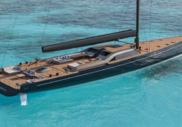 The Royal Huisman shipyard is working on the construction of a high-speed cruising yacht Project 405