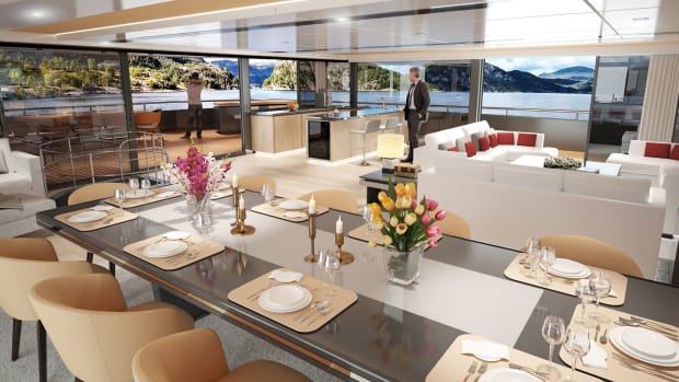 Ultimate Catamarans introduced the new Spaceline 100 catamaran