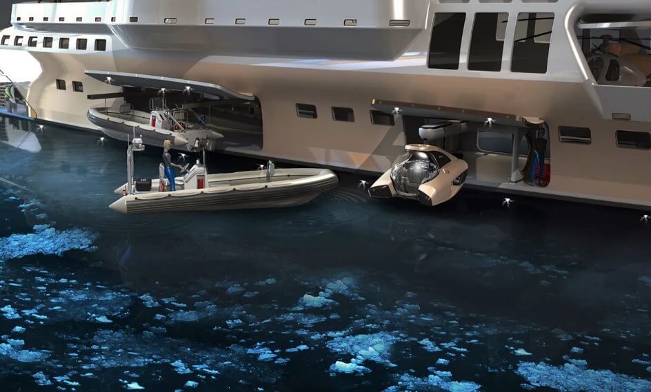 Arctic Owl 61m Science Expedition Yacht Concept Presented