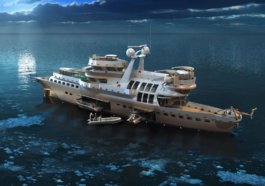 Arctic Owl 61m Science Expedition Yacht Concept Presented