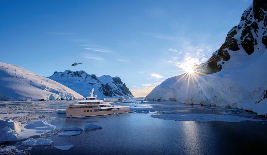 Russian billionaire Tinkov's superyacht spotted off the coast of Kamchatka