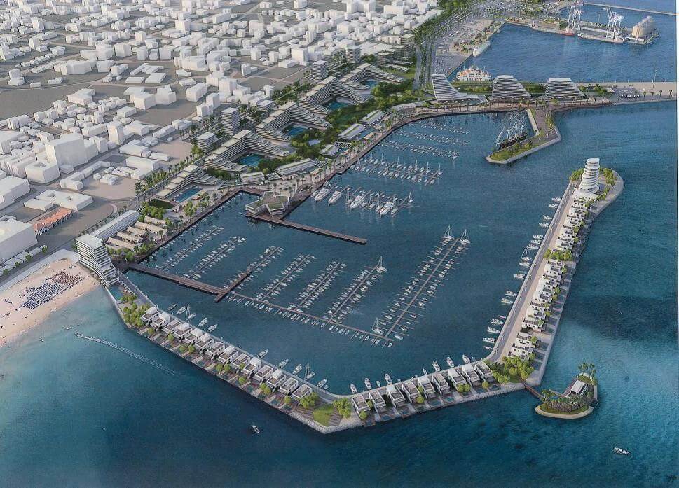 Large-scale reconstruction of the port starts in Larnaca