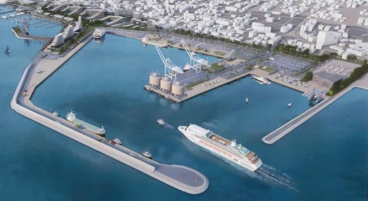 Large-scale reconstruction of the port starts in Larnaca