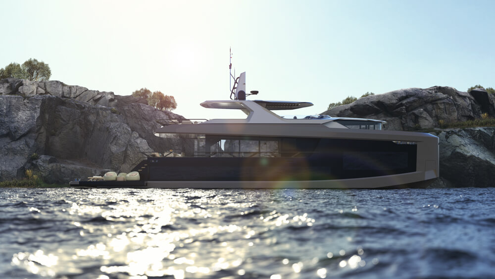 Mazu Yachts has announced the start of construction of a new motor yacht 92 DS