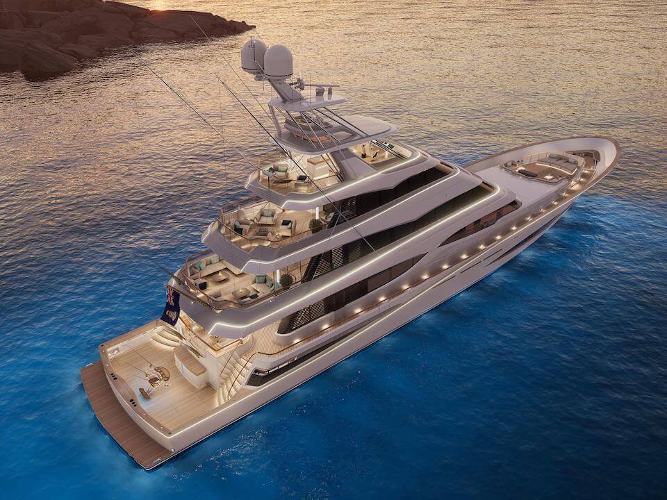 Project 406 - 52m Superyacht for Passionate Anglers