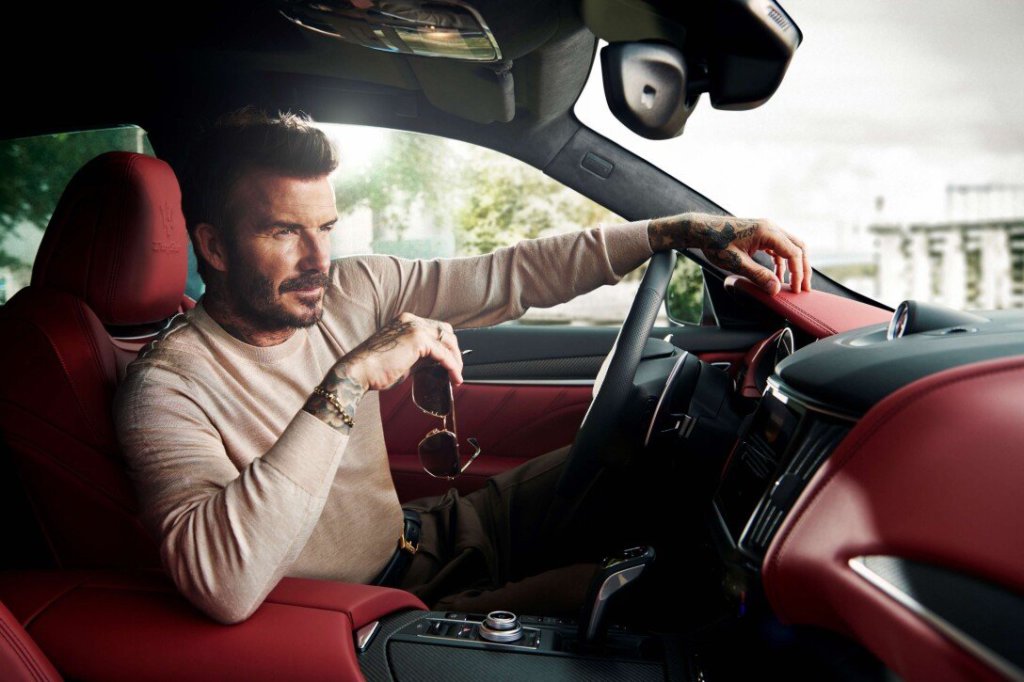 David Beckham named brand ambassador for Maserati