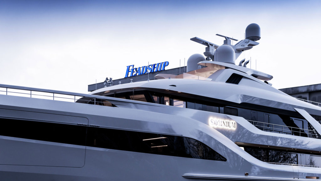 Feadship launches 55m Mechta