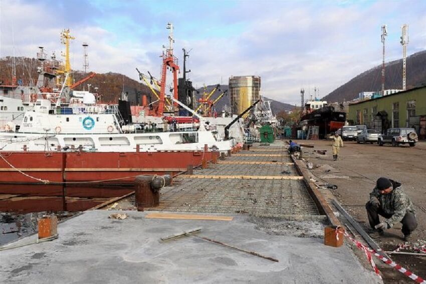 The Peter and Paul Harbor prepares for the navigation season