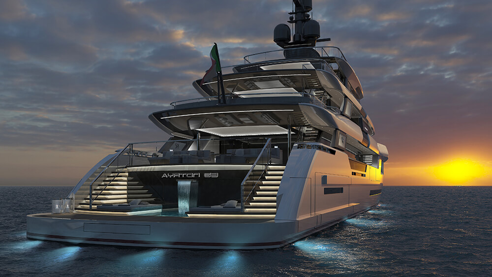 Ayrton - a trio of superyachts inspired by the world of Formula 1