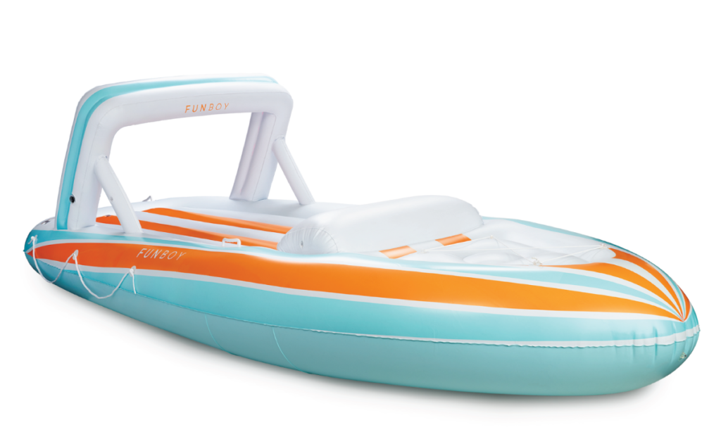 Inflatable yacht for 200 is a must buy for the summer season