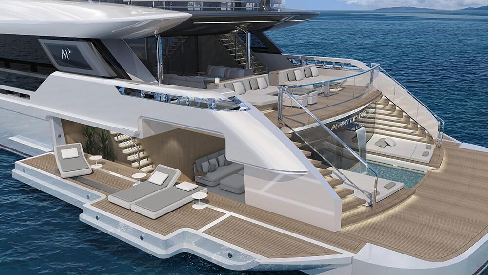 Ayrton - a trio of superyachts inspired by the world of Formula 1