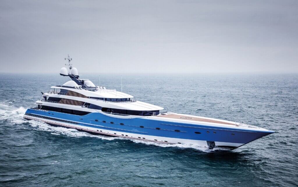 Superyacht - not only luxury, but also freedom of movement