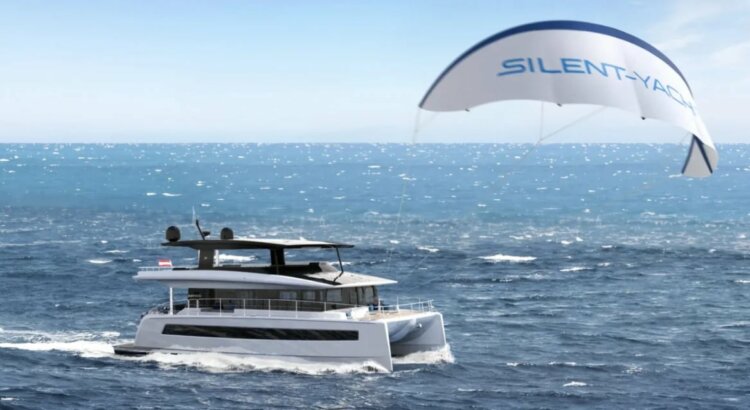 Электрические катамараны Silent Yachts – теперь и с кайт-парусом