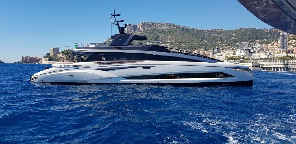 Tecnomar unveils third 37m Evo 120 superyacht