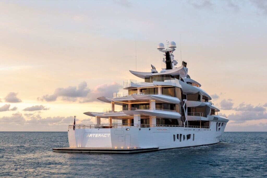 Named the most interesting superyachts Monaco Yacht Show 2021