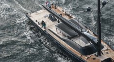 Royal Huisman Nilaya begins trials in the North Sea