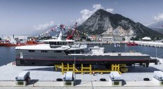 Damen Yachting launches first support vessel YS 53